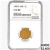 Image 1 : 1909-S VDB Wheat Cent NGC F12 BN