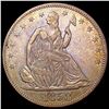 1858 Seated Liberty Half Dollar NEARLY UNCIRCULATED