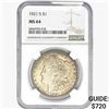Image 1 : 1921-S Morgan Silver Dollar NGC MS64