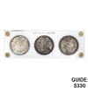 1880-1891 Morgan Silver Dollar Set [3 Coins]