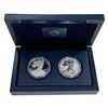 Image 3 : US 1oz Silver Eagle Proof and Rev. Proof Set [2 Coins]
