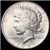 Image 1 : 1921 Silver Peace Dollar CLOSELY UNCIRCULATED