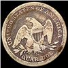 Image 2 : 1865-S Seated Liberty Quarter NICELY CIRCULATED