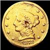 Image 1 : 1873 $2.50 Gold Quarter Eagle NICELY CIRCULATED