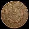 Image 2 : 1872 Two Cent Piece LIGHTLY CIRCULATED
