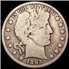 1893 Barber Half Dollar NICELY CIRCULATED