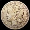 Image 1 : 1890-CC Morgan Silver Dollar NICELY CIRCULATED
