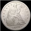 1872 Seated Liberty Dollar LIGHTLY CIRCULATED