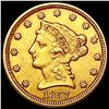 Image 1 : 1857 $2.50 Gold Quarter Eagle CLOSELY UNCIRCULATED