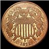 Image 1 : 1871 Two Cent Piece LIGHTLY CIRCULATED