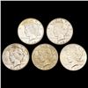 Image 1 : [5] 1922-1924 Silver Peace Dollar HIGH GRADE