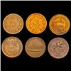 Image 2 : [6] 1863 Varied U.S. Tokens HIGH GRADE