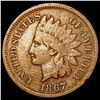 Image 1 : 1867 Indian Head Cent LIGHTLY CIRCULATED