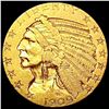 Image 1 : 1909 $5 Gold Half Eagle CLOSELY UNCIRCULATED