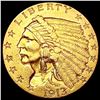 Image 1 : 1913 $2.50 Gold Quarter Eagle UNCIRCULATED