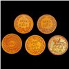 Image 2 : [5] 1863 Civil War Tokens HIGH GRADE