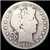 Image 1 : 1904-S Barber Half Dollar NICELY CIRCULATED