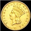 Image 1 : 1856 Rare Gold Dollar CLOSELY UNCIRCULATED