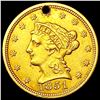 Image 1 : 1851 $2.50 Gold Quarter Eagle HIGH GRADE