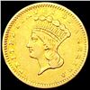 Image 1 : 1857 Rare Gold Dollar CLOSELY UNCIRCULATED