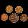 Image 2 : [5] 1863 Varied U.S. Tokens HIGH GRADE
