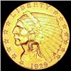 1929 $2.50 Gold Quarter Eagle UNCIRCULATED