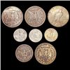 Image 2 : [8] 1880-1954 U.S. Silver Coinage HIGH GRADE