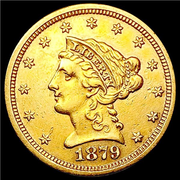 1879 $2.50 Gold Quarter Eagle UNCIRCULATED