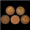 Image 2 : [5] 1863 U.S. World Tokens HIGH GRADE