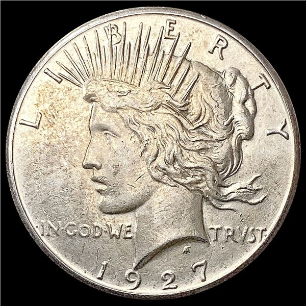 1927 Silver Peace Dollar CLOSELY UNCIRCULATED