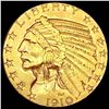 Image 1 : 1910 $5 Gold Half Eagle CLOSELY UNCIRCULATED