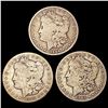 Image 1 : [3] 1903-1904 Morgan Silver Dollar LIGHTLY CIRCULATED