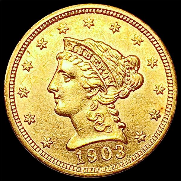 1903 $2.50 Gold Quarter Eagle UNCIRCULATED