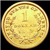 Image 2 : 1849-O Rare Gold Dollar CLOSELY UNCIRCULATED
