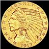 Image 1 : 1913-S $5 Gold Half Eagle CLOSELY UNCIRCULATED