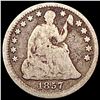 Image 1 : 1857 Seated Liberty Half Dime NICELY CIRCULATED