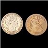 Image 1 : [2] 1877&1899 Silver Half Dollars HIGH GRADE