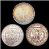 Image 2 : [3] 1878-1900 Morgan Silver Dollar UNCIRCULATED