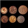 Image 1 : [6] 1863 Assorted U.S. Tokens HIGH GRADE