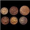Image 2 : [6] 1863 Assorted U.S. Tokens HIGH GRADE