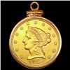 1902 14KT Bezel $2.50 Gold Quarter Eagle HIGH GRADE