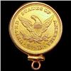 Image 2 : 1902 14KT Bezel $2.50 Gold Quarter Eagle HIGH GRADE