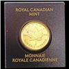 Image 1 : 2022 .03215oz Gold 50C Round Royal Canada Mint SUPERB GEM BU