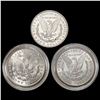 Image 2 : [3] 1881-1921 Morgan Silver Dollar UNCIRCULATED