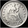 1854 Arws Seated Liberty Half Dime UNCIRCULATED