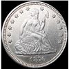 Image 1 : 1876 Seated Liberty Quarter UNCIRCULATED