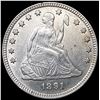 1891 Seated Liberty Quarter UNCIRCULATED