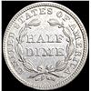 Image 2 : 1850 Seated Liberty Half Dime UNCIRCULATED
