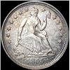 Image 1 : 1855 Arws Seated Liberty Half Dime UNCIRCULATED