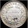 Image 2 : 1855 Arws Seated Liberty Half Dime UNCIRCULATED
